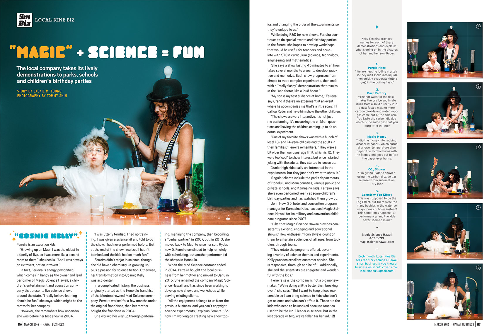 Magic Science Hawaii - Hawaii Business Magazine